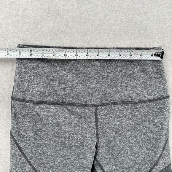 Zella Womens Small‎ High Waist 7/8 Length Gray Mesh Athletic Leggings Yoga Pants - Picture 9 of 10